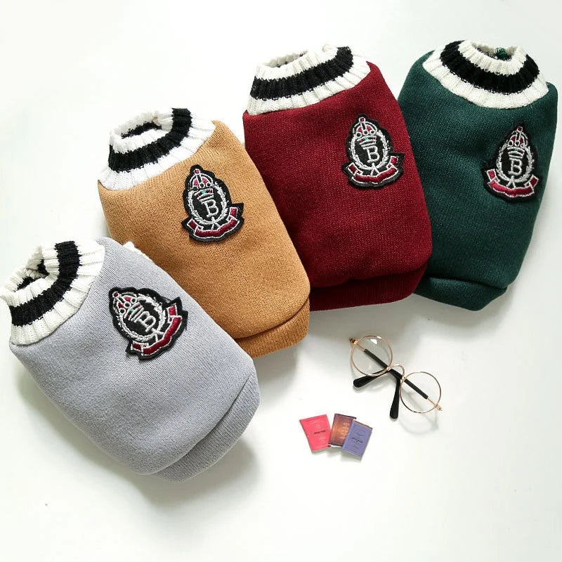 Pet Clothes Winter Jacket Christmas Sweater
