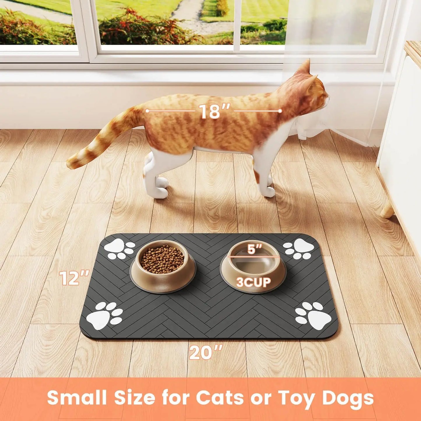 Absorbent Feeding Mat